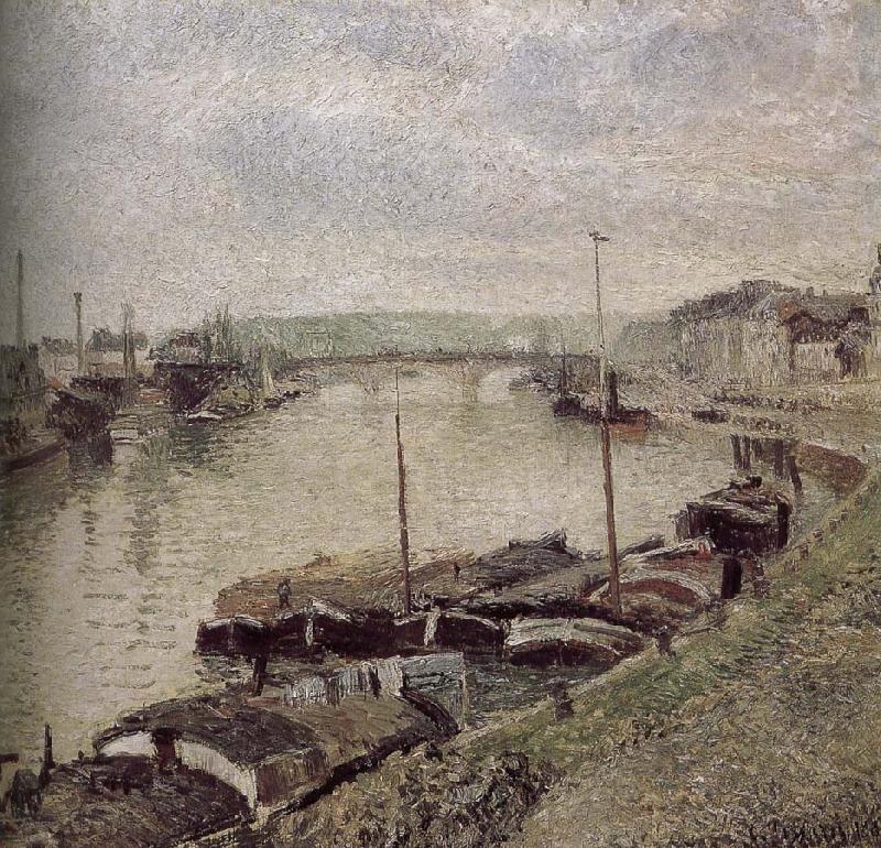 Camille Pissarro port Sweden oil painting art